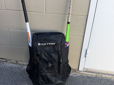 Baseball Bag And Bats