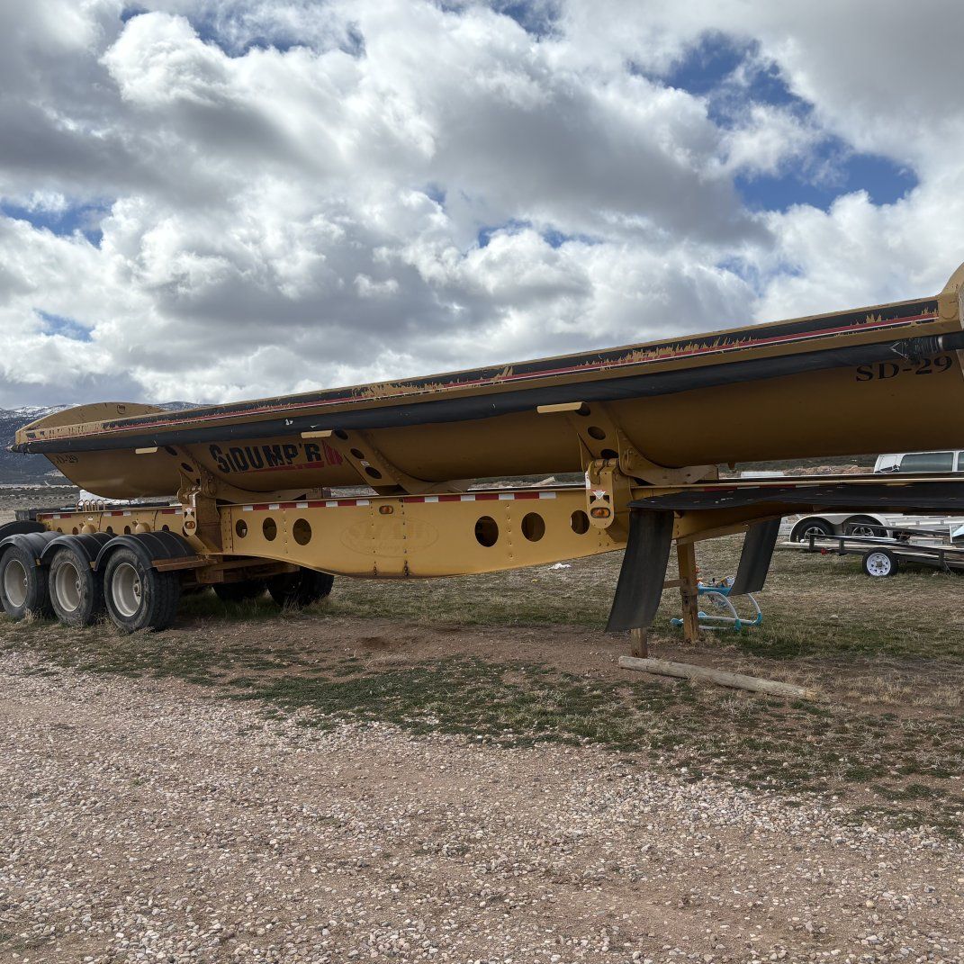 Side Dumpr Semi Side Dump Trailer