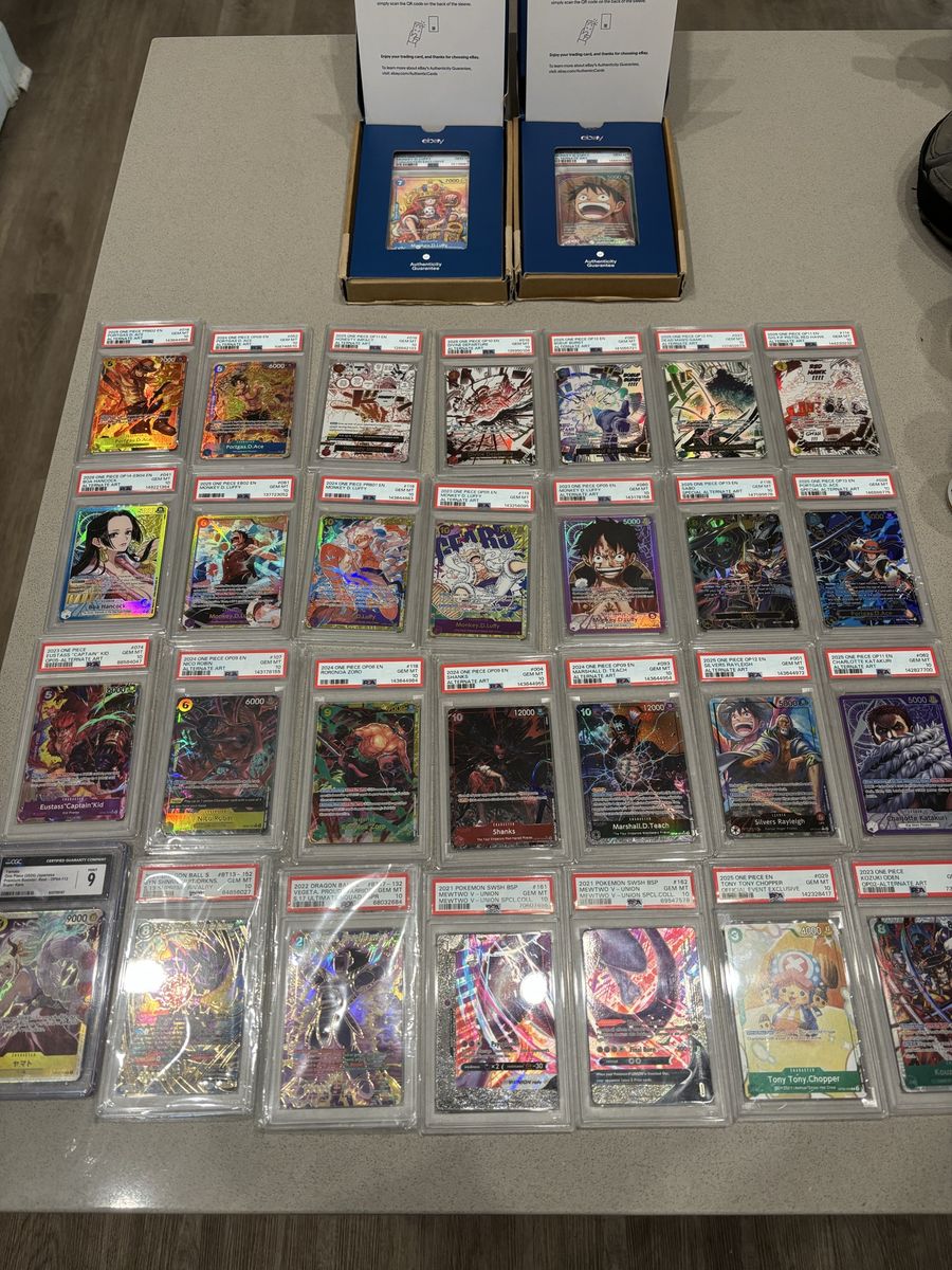 GRADED PSA SLABS