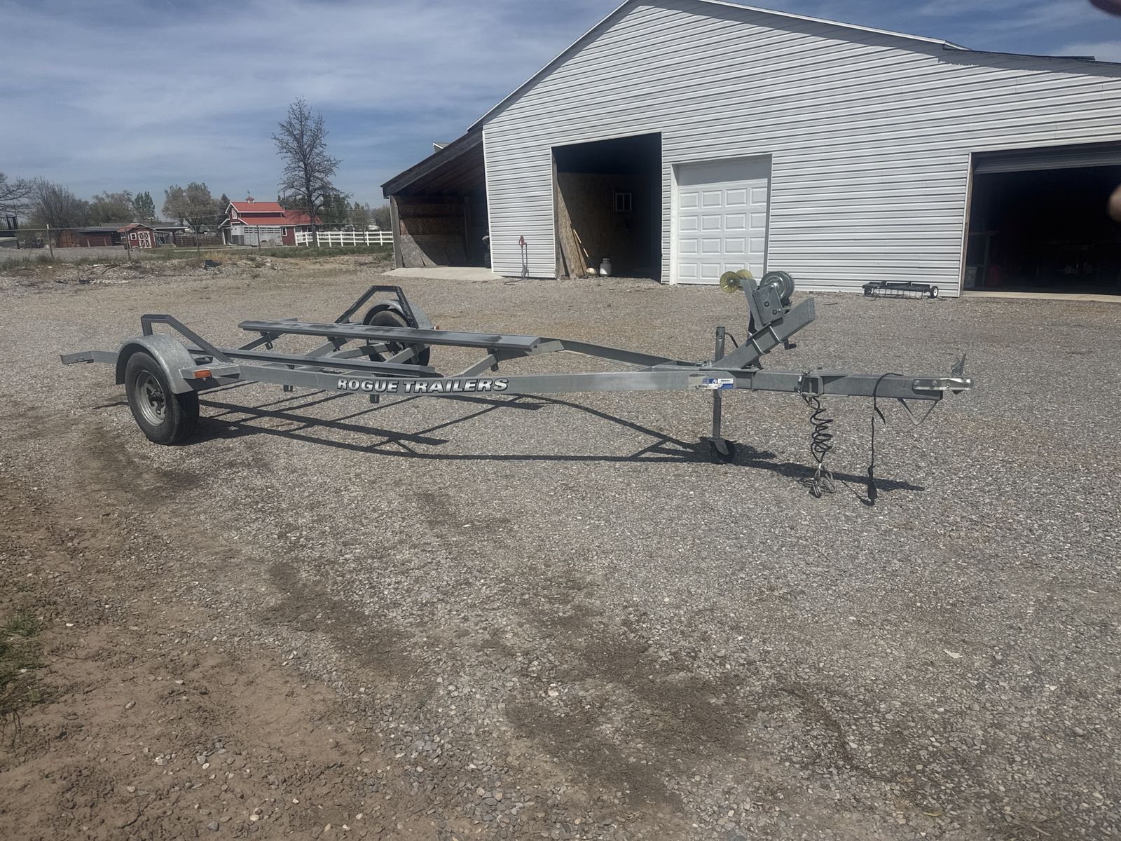 20 foot 2016 Rogue boat trailer