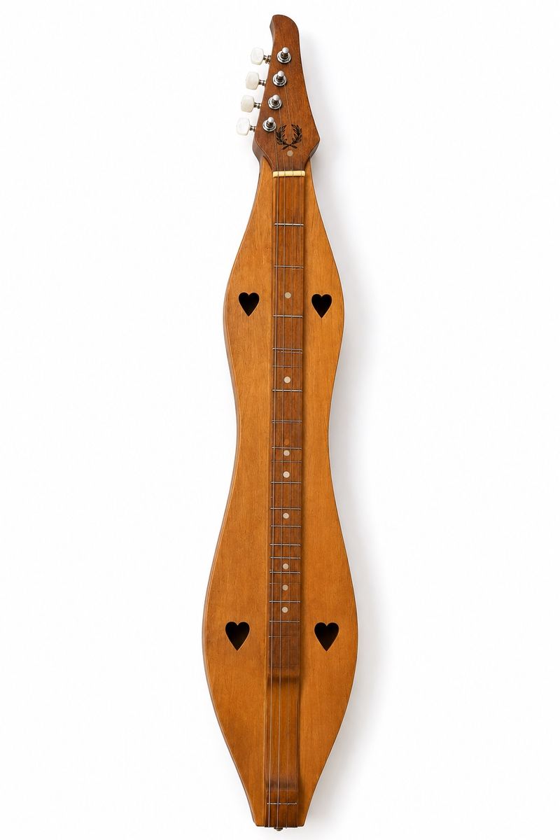 Applecreek 4-String Mountain Dulcimer – Handcrafted Folk Instrument