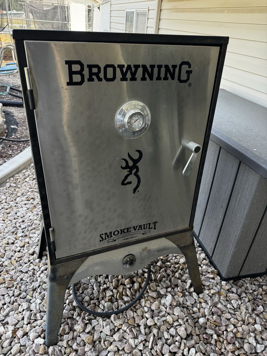 Smoke Vault - Browning edition propane smoker - NEVER USED!
