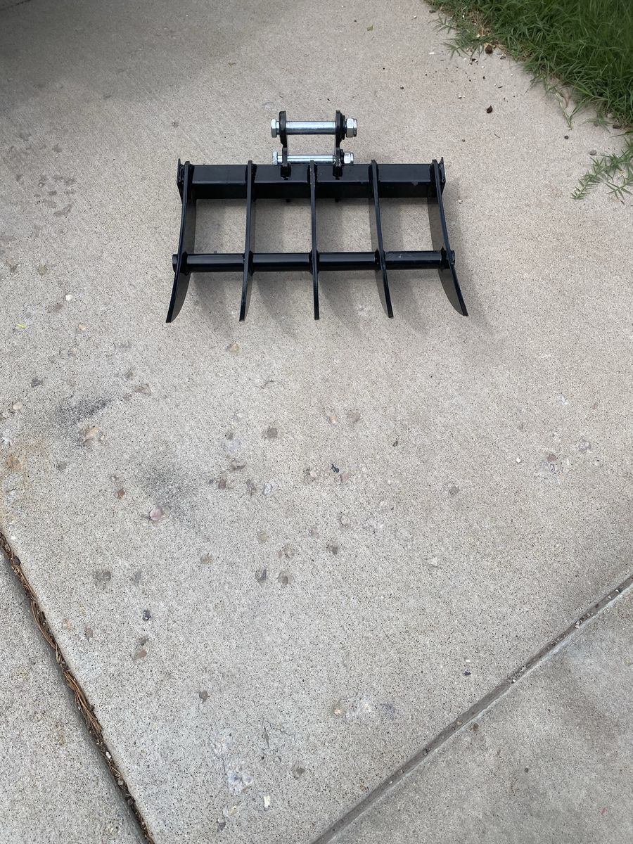 Mini Excavator Heavy-Duty Subsoiler rake with 4 Shanks