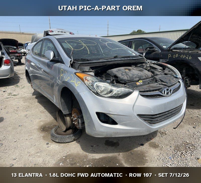 2013 Hyundai Elantra Parts - UTPAP Orem