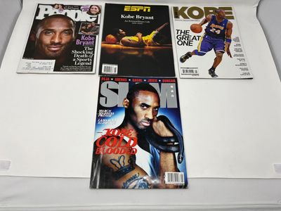 Kobe Bryant SLAM Collector’s Magazine Lot