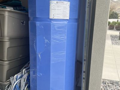 250 Gallon Water Tank. Brand New.