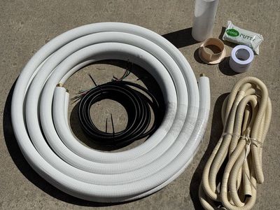 NEW MINI SPLIT AIR CONDITIONER / HEAT PUMP 16 FOOT LINE CONNECTION KIT