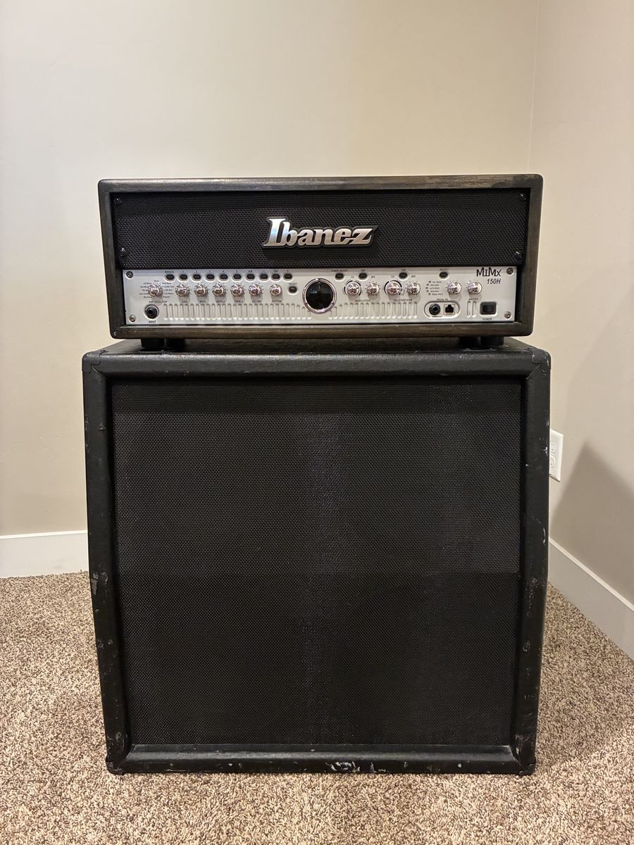 Ibanez MIMX150H Guitar Amp Head and Cabinet