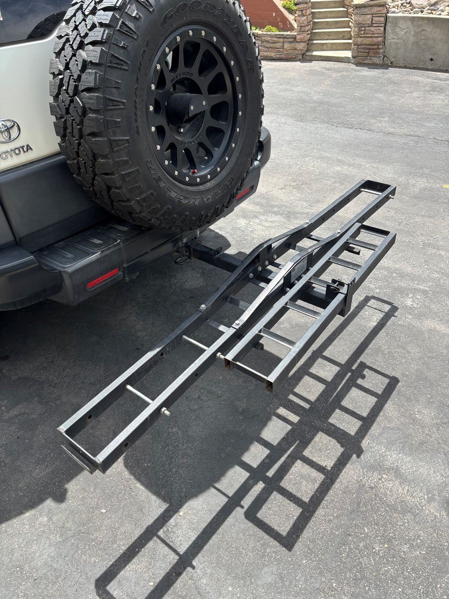 Motorcycle Receiver Hitch Rack (single bike)