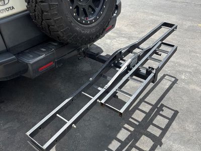 Motorcycle Receiver Hitch Rack (single bike)