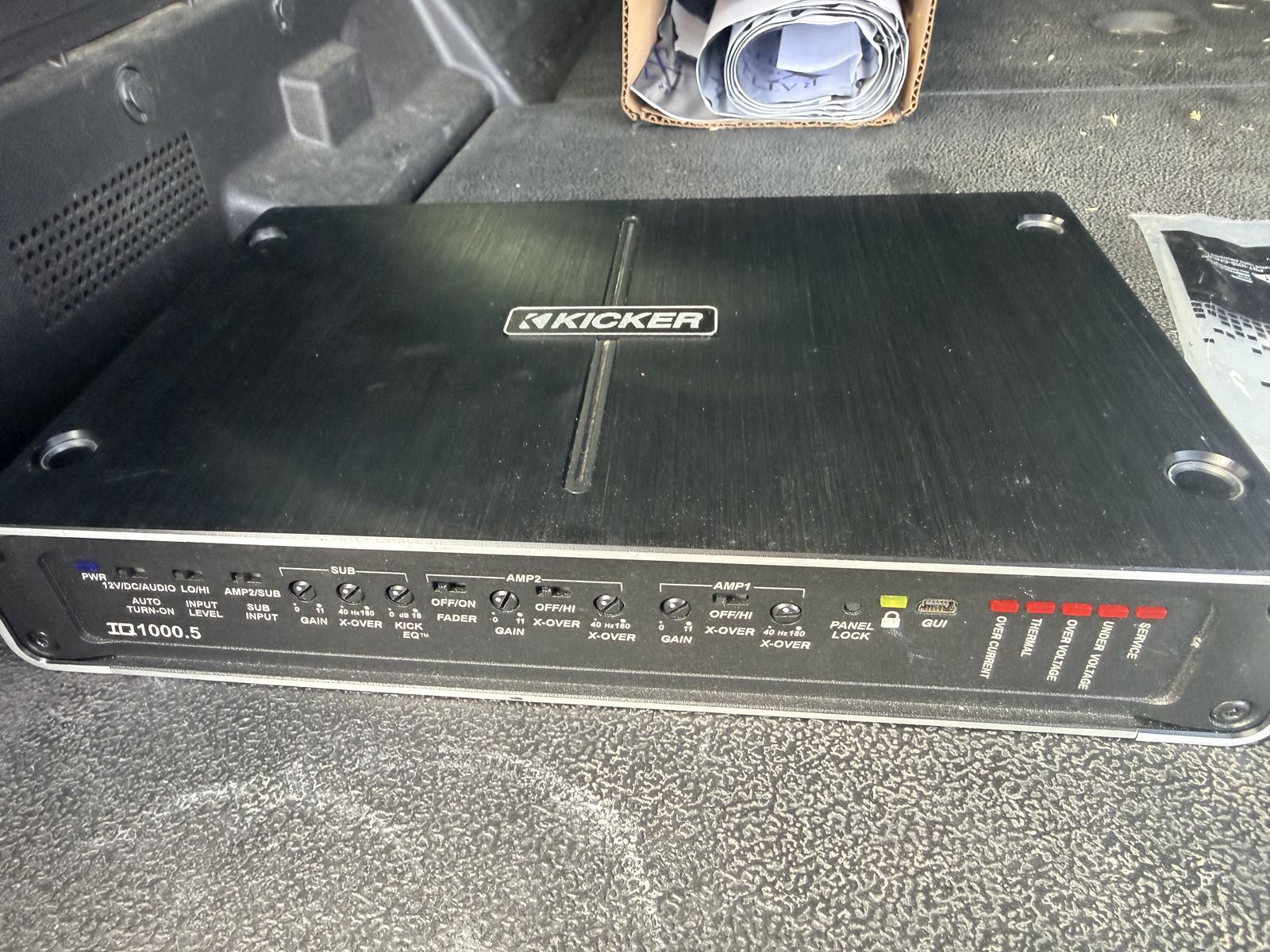 Kicker IQ1000.5 5-Channel Amplifier AMP dsp