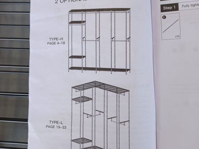 shelving unit