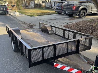 5x8 Heavy Duty Trailer (New Wheels & Lights) *OBO*