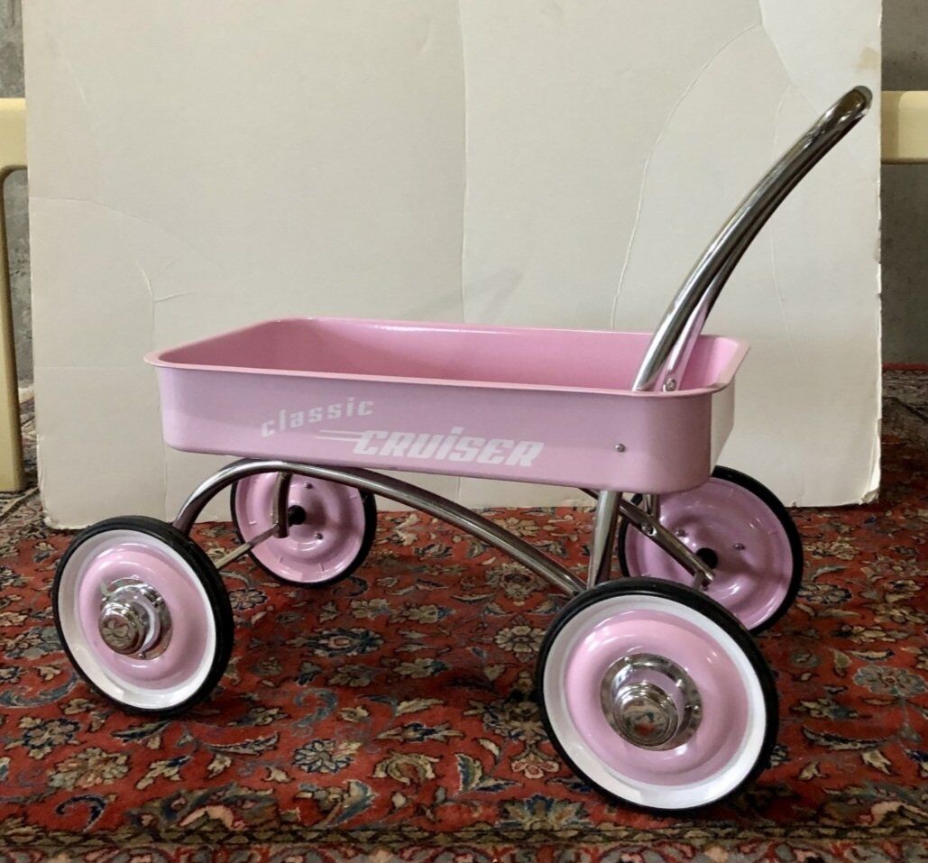 CLASSIC CRUISER PINK PUSH WAGON BABY. Excellent Co