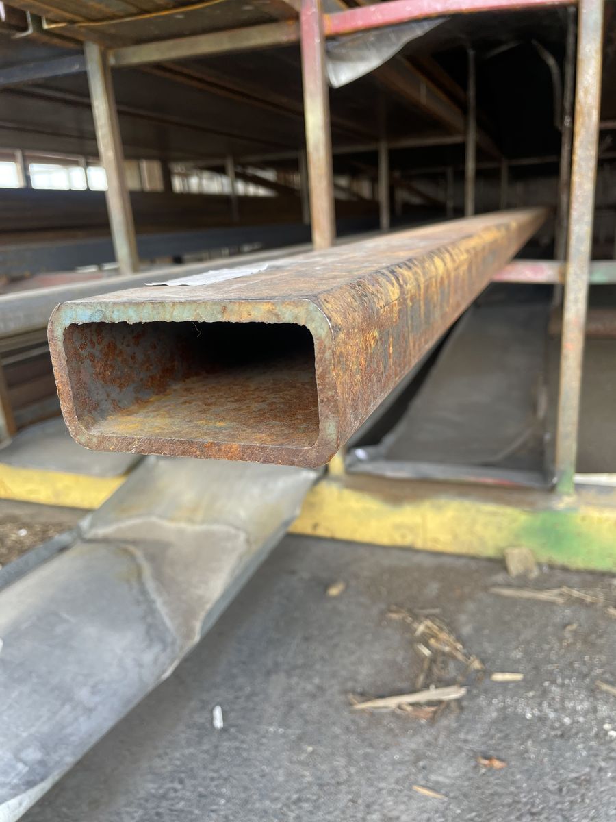SURPLUS TUBING DEAL! Surplus Steel Rectangular Tubing 4" x 2" x .188 wall x 20' - $96.01 each