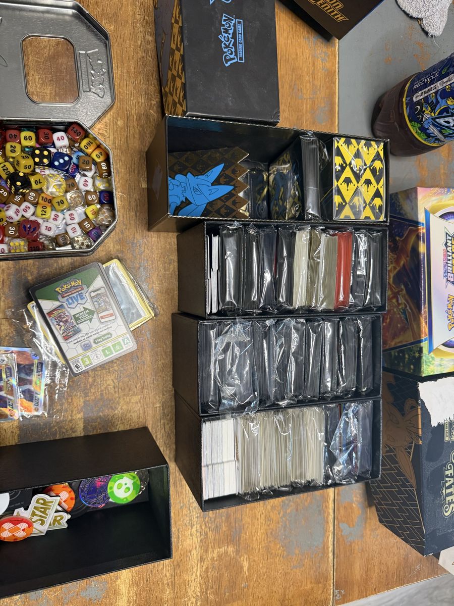 Assorted Pokémon TCG Gaming Accessories & VSTAR Markers