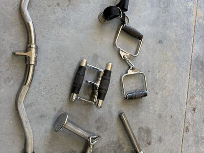 Gym accessories.