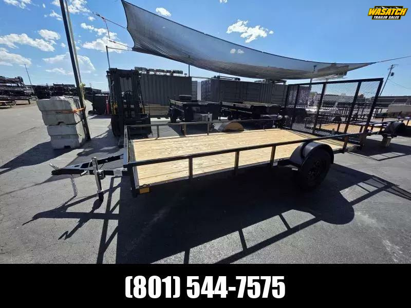 2026 Wasatch Built Trailers 7X14 SA 3.5K Utility Trailer