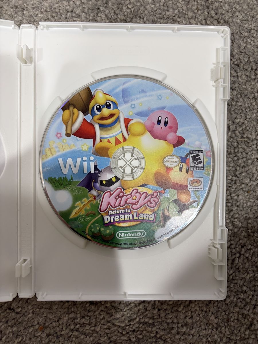 Kirby’s Return to Dreamland Wii - Great Condition