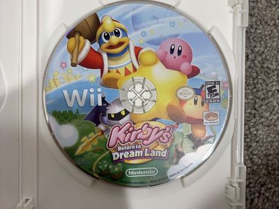 Kirby’s Return to Dreamland Wii - Great Condition