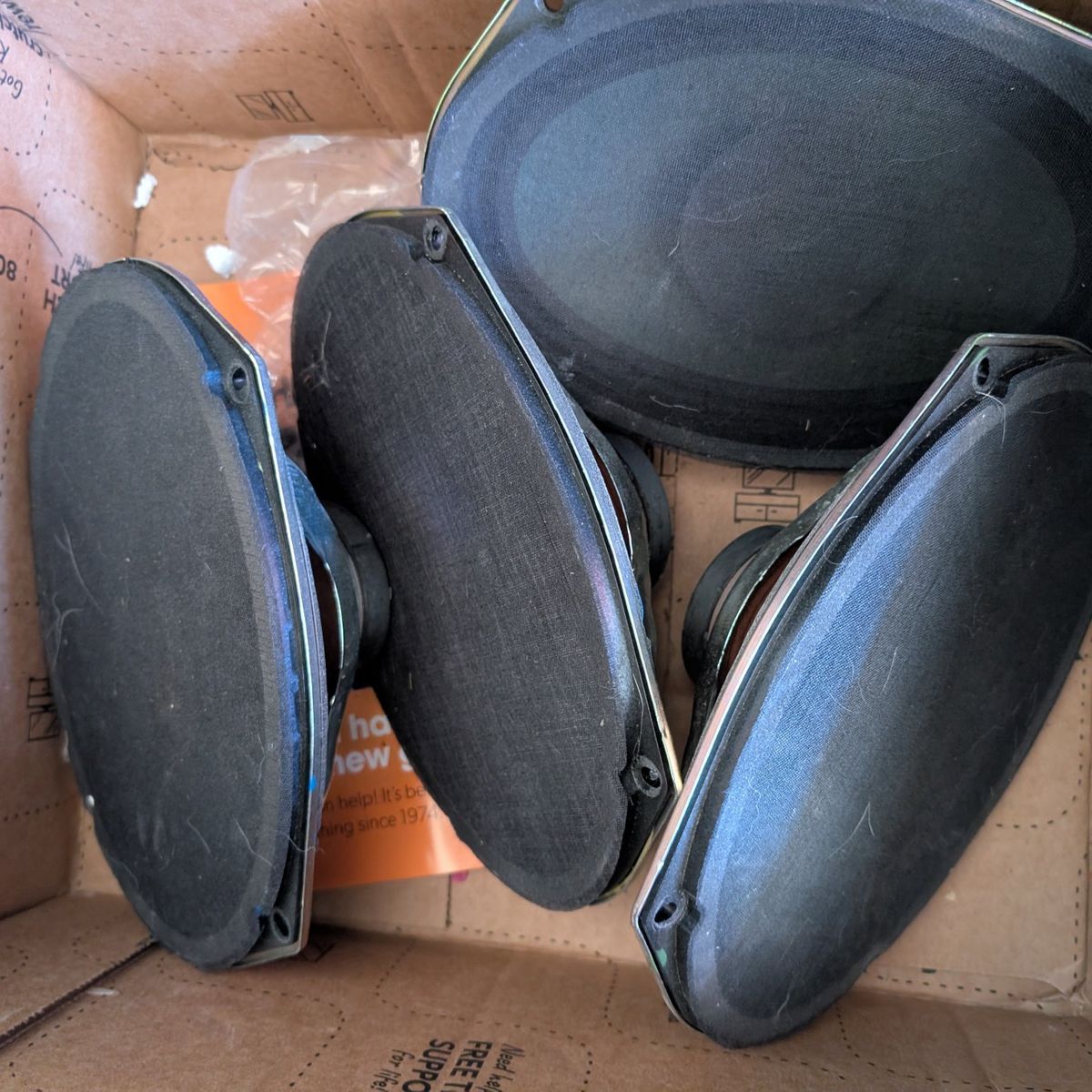 4 OEM 6x9 speakers