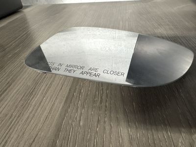 Exterior auto dimming mirror with APP (right-hand side)