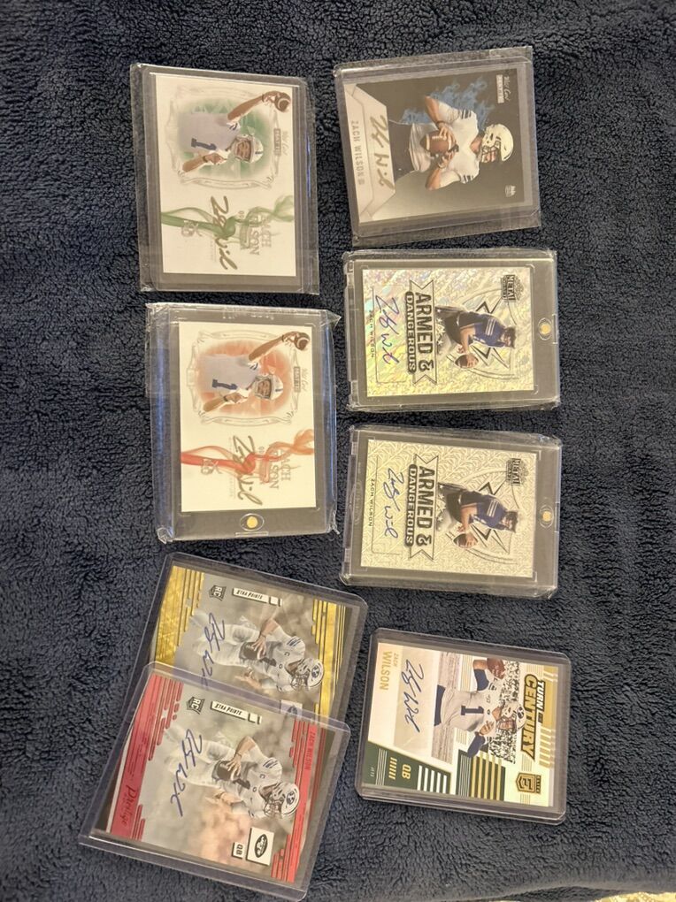 Zach Wilson Autograph Brigham Young University COA