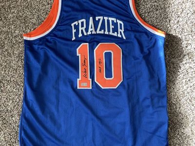 Walt Frazier Jersey Autographed