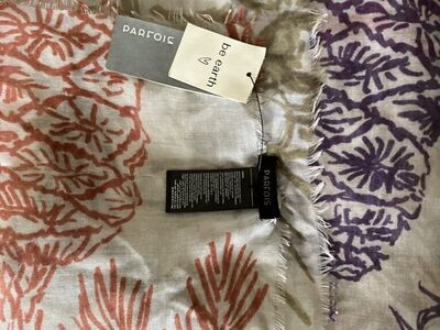 New Parfois Printed Scarf Be Earth Collection