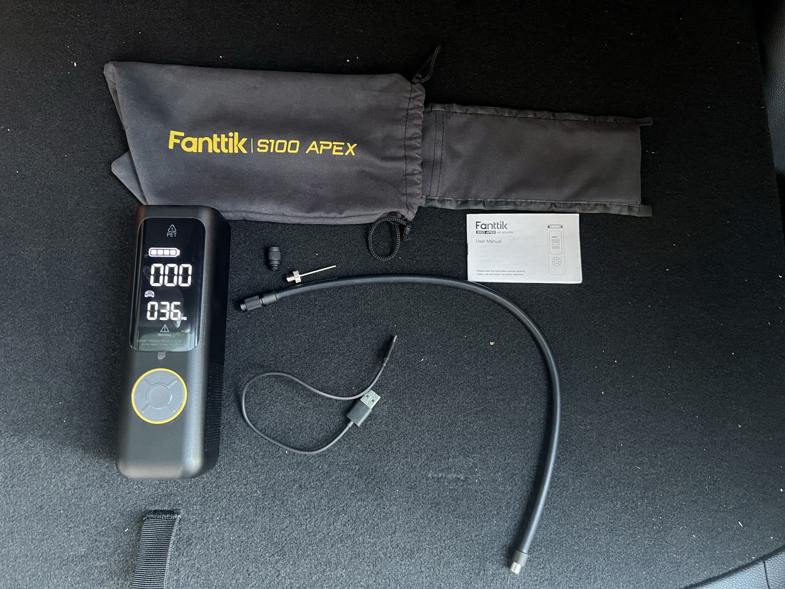 Fantikk S100 Apex Tire Inflator & Power Bank