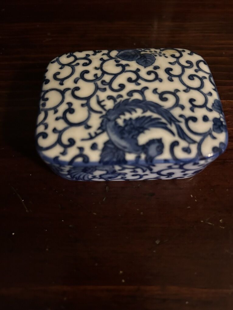 Nick Nack Ceramic Divided Box