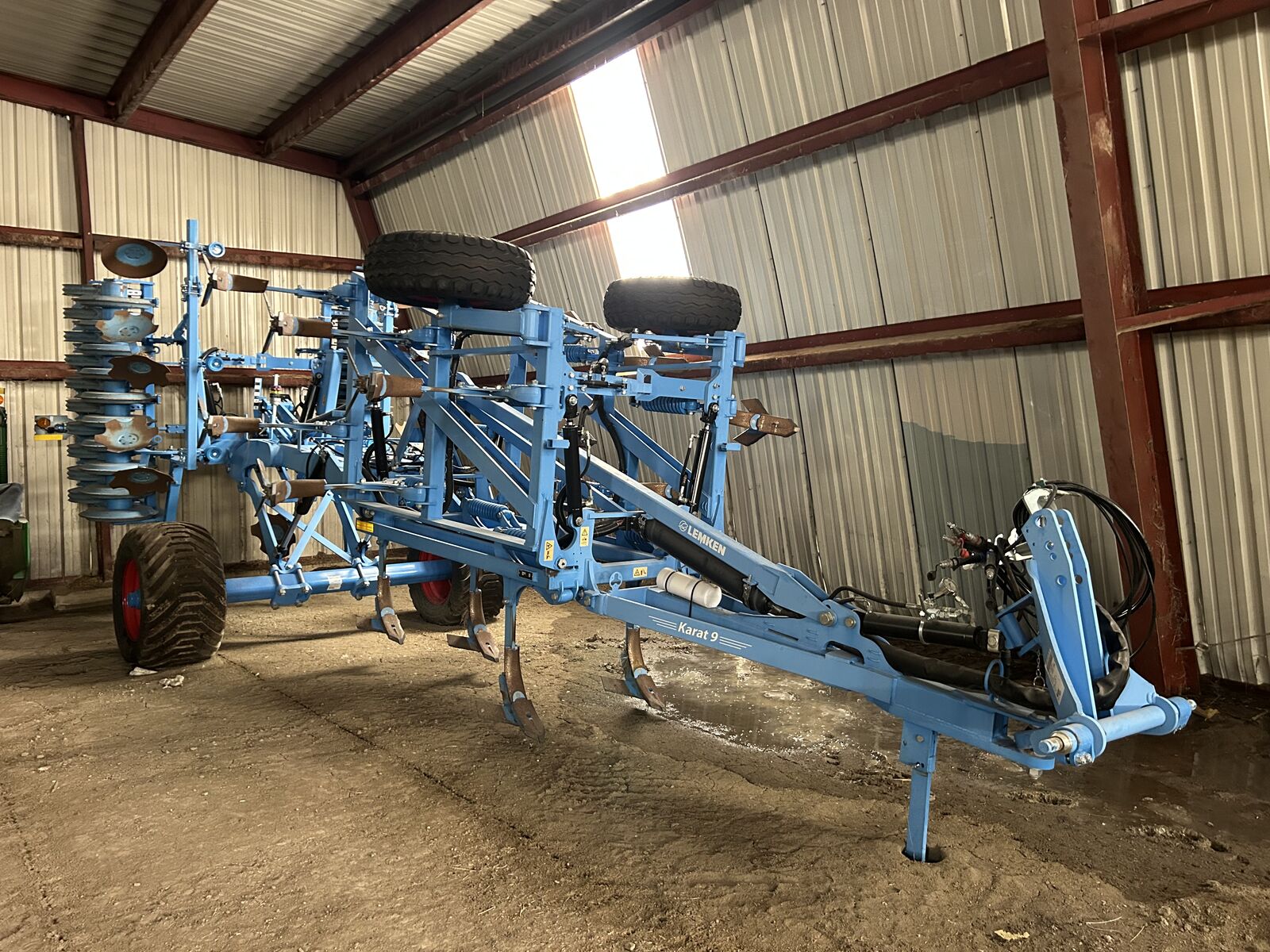 2021 Lemken Karat 9 / 400 KUA Cultivator around 10 hours of Usage