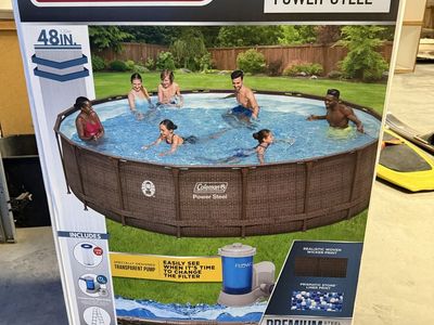 Coleman 18 foot above ground pool