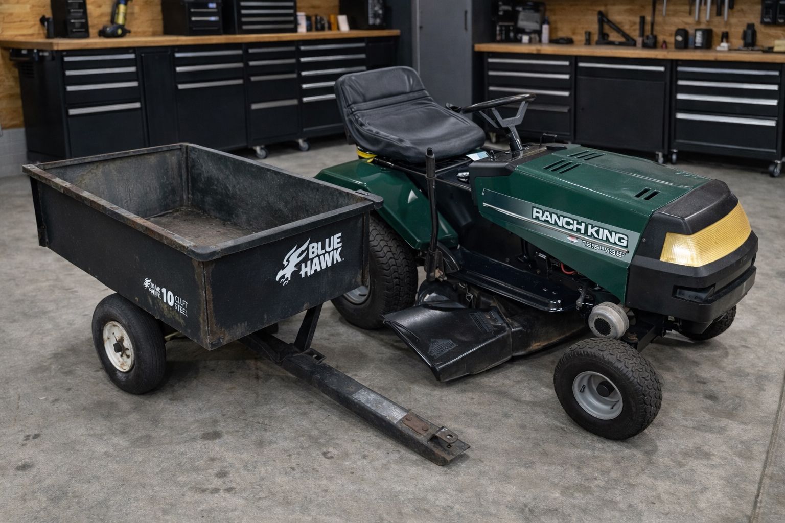 King Ranch Riding Mower