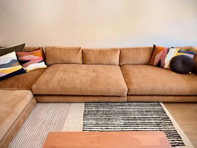 Basically BRAND NEW West Elm Haven Sectional