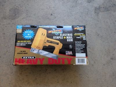 Arrow ETF50PBN Electric Staple & Nail Gun - Heavy Duty Stapler Tool