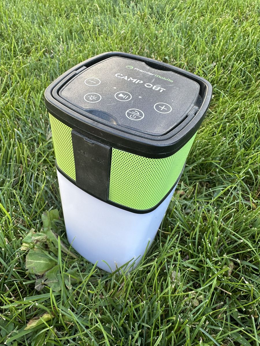 Premier Mobile Camp Out Bluetooth Speaker and Lantern
