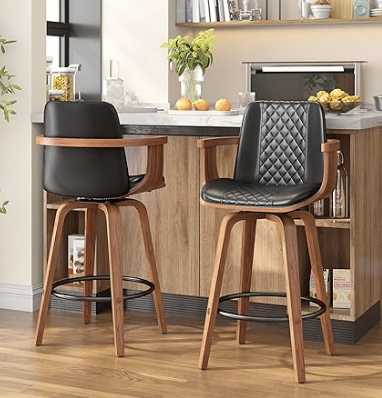 YaFiti Swivel Bar Stools