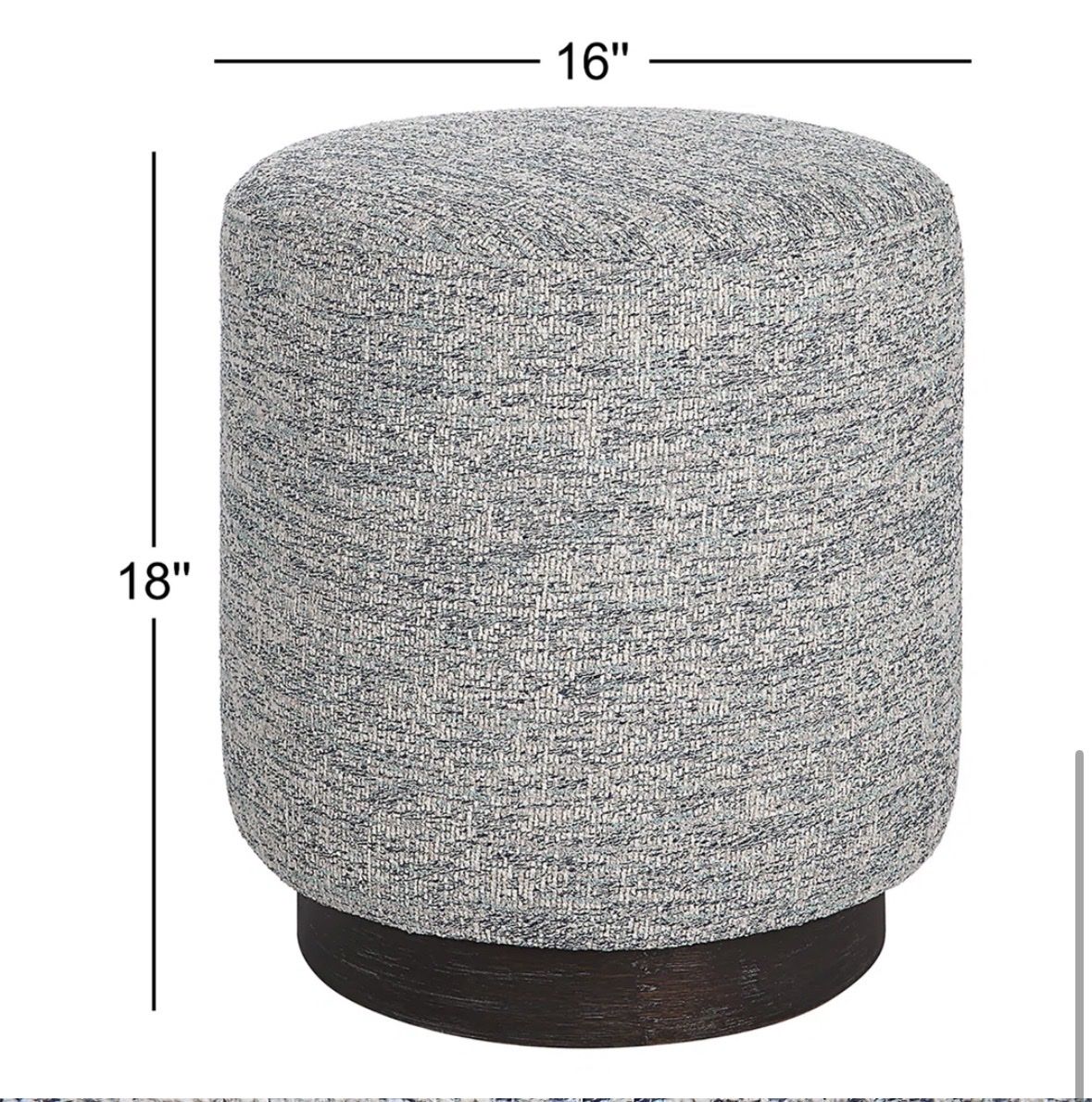 FREE Matching Round Ottomans