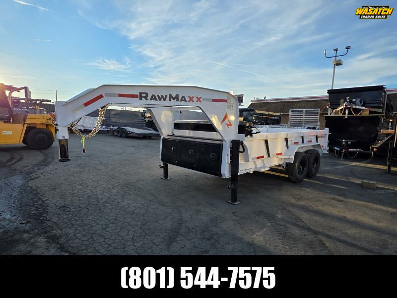 2026 RawMaxx 7X14 GN LPX 16K Dump Trailer