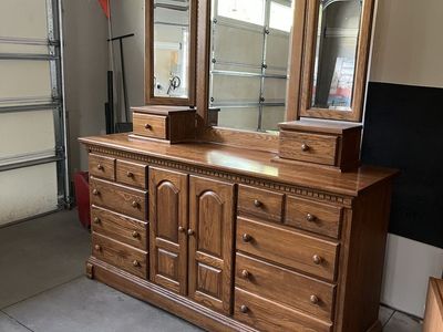 Dresser and Armoire