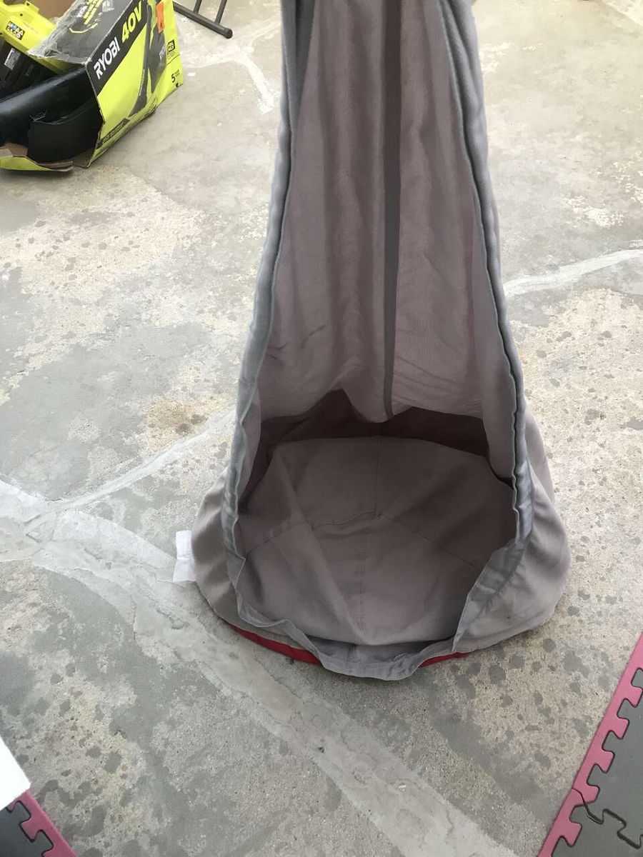 Air filled Hanging Chair With mounting hardware