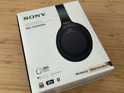 Sony WH-1000XM4 Wireless Noise Canceling Over-Ear Headphones Black