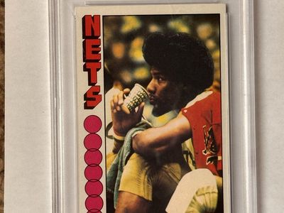 1976 Topps Julius Erving #1 PSA 5 Nets
