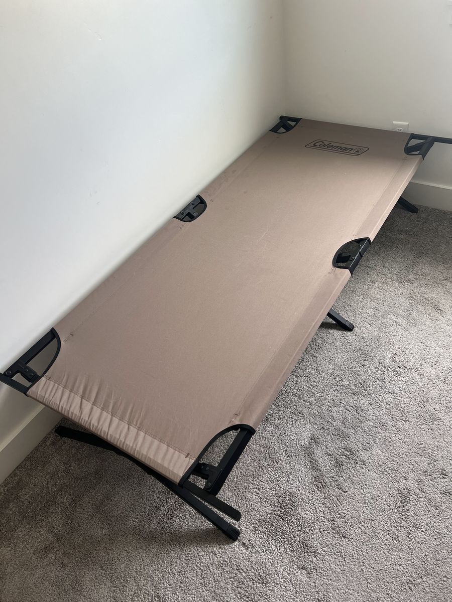Coleman Folding Camping Cot with Carry Bag