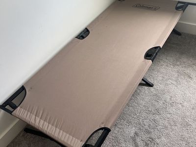 Coleman Folding Camping Cot with Carry Bag