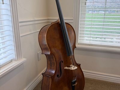 Samuel Shen Full Size 4/4 Cello (2016) with Bow and Stand