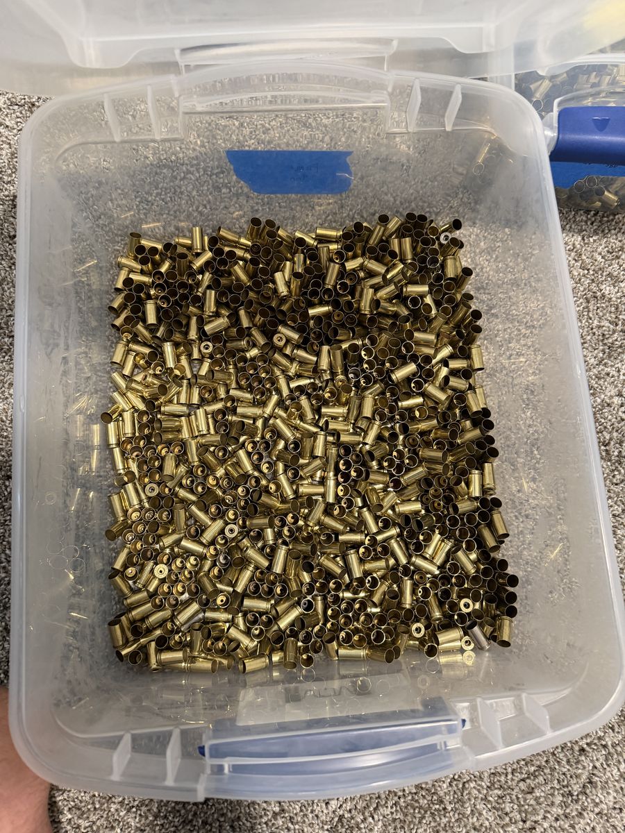 9mm Reloading Brass