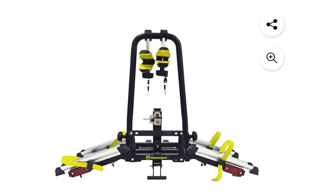 Kilimanjaro 2 Bike Rack, Hitch Mounted Platform Ca
