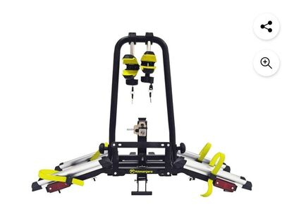 Kilimanjaro 2 Bike Rack, Hitch Mounted Platform Ca